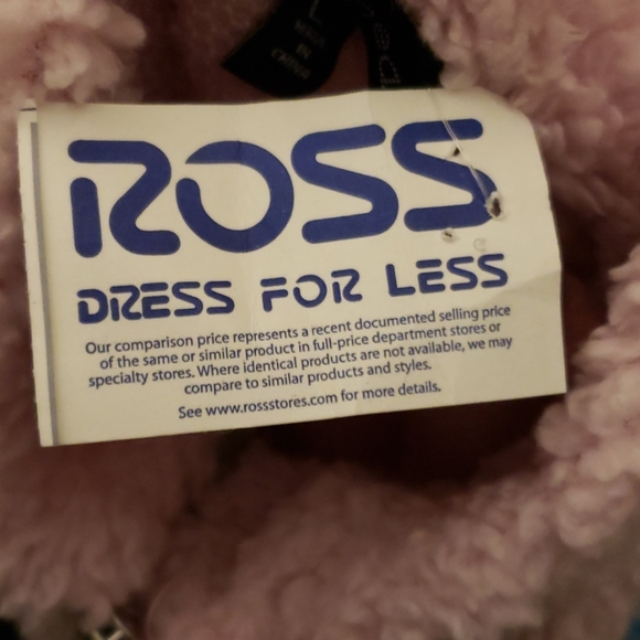 NWT Derek Heart Pink Fleece Teddy Pullover Sz Lg - Picture 6 of 6